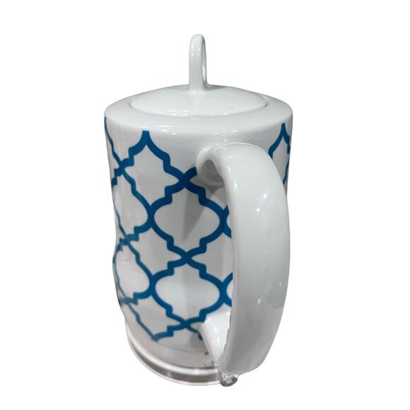 Bella Ceramic Electric Kettle Blue White Moroccan 1.5L Model KE17397 Tested Work - Picture 7 of 12